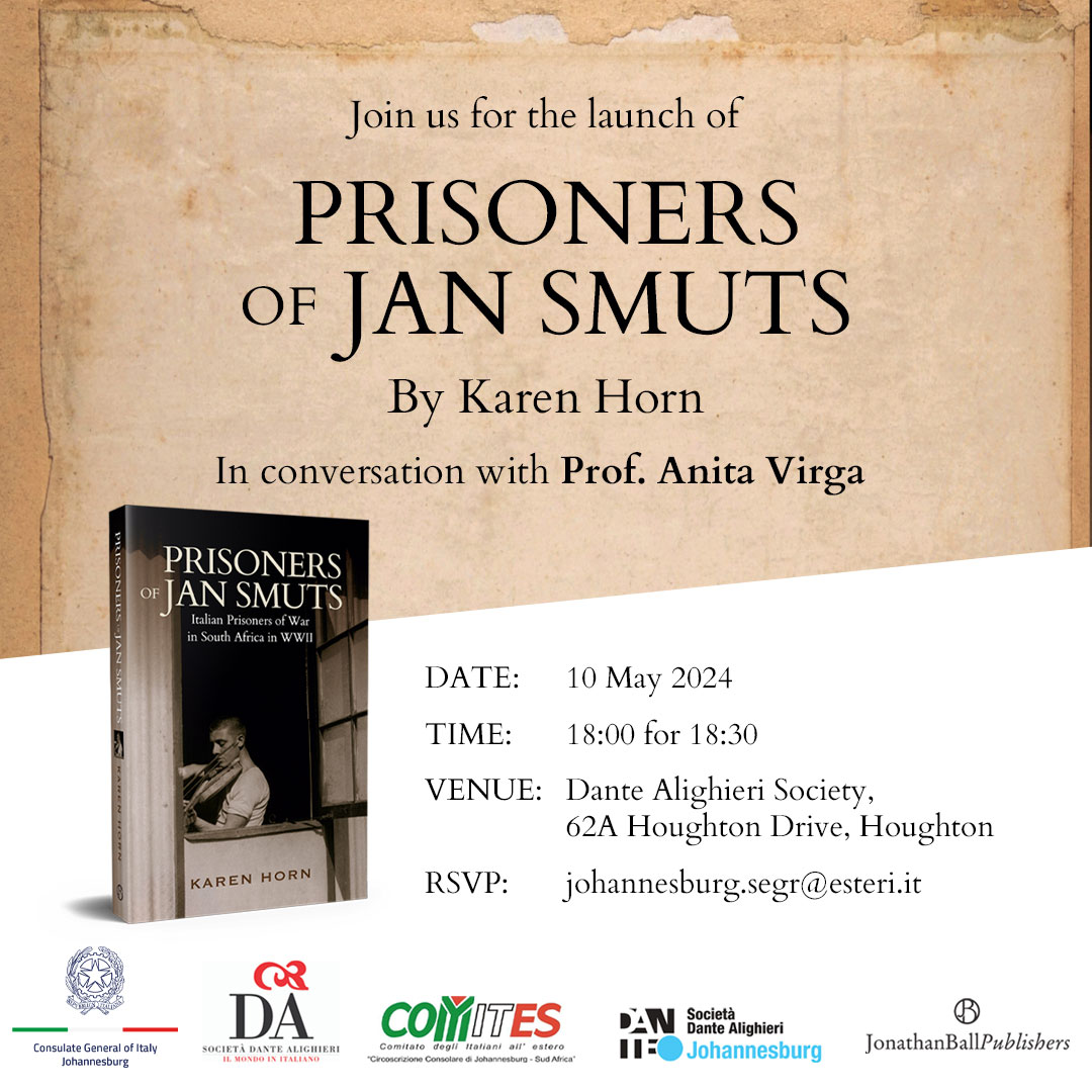  Book Launch: Prisoners of Jan Smuts by Karen Horn