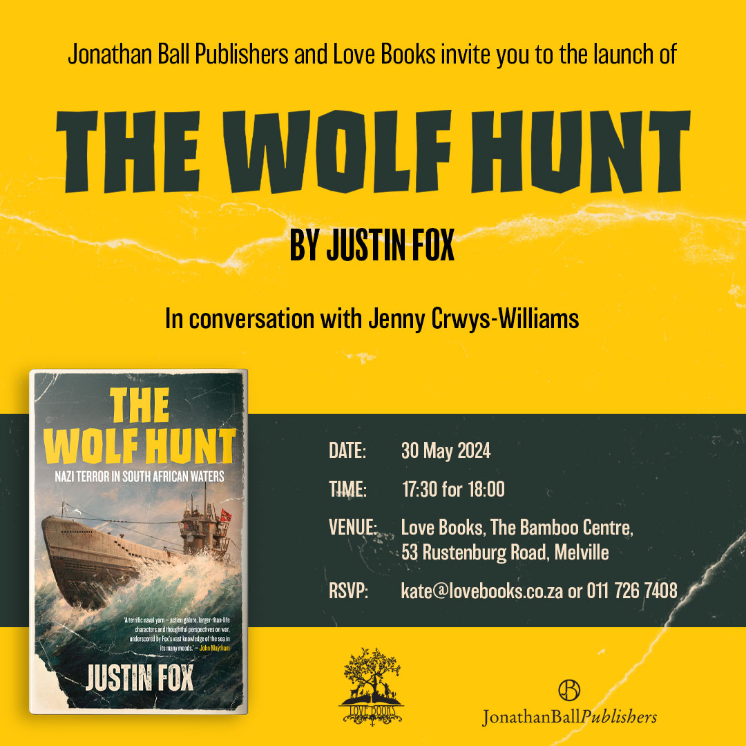  Book Launch: The Wolf Hunt by Justin Fox