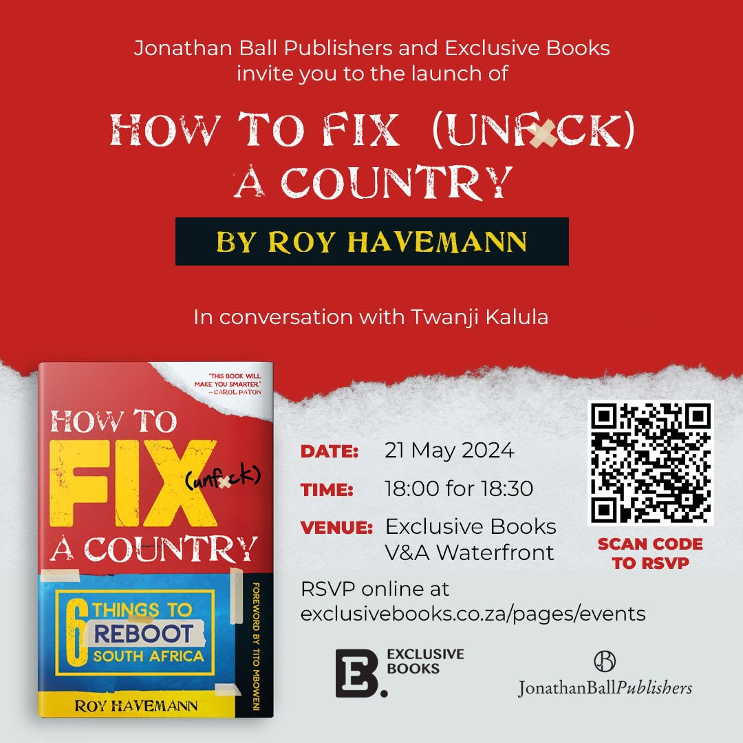  Book Launch: How To Fix (Unf*ck) A Country by Roy Havemann (2)